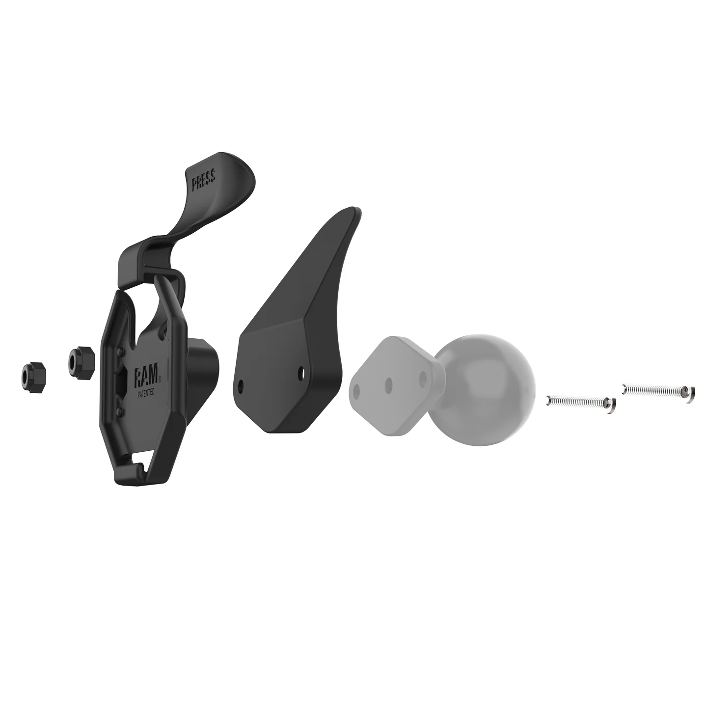 RAM-HOL-U1U Halte-Clip für Tablets mit GDS Uni-Conn Adapter 2