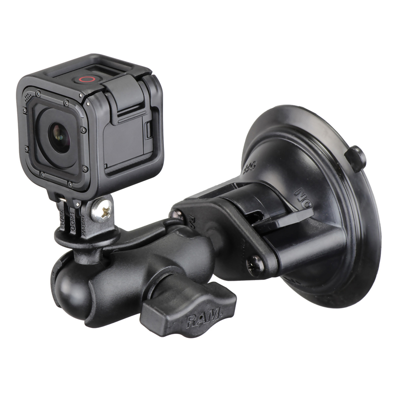RAM-B-166-A-GOP1U Twist-Lock mit GoPro Hero Adapter 2