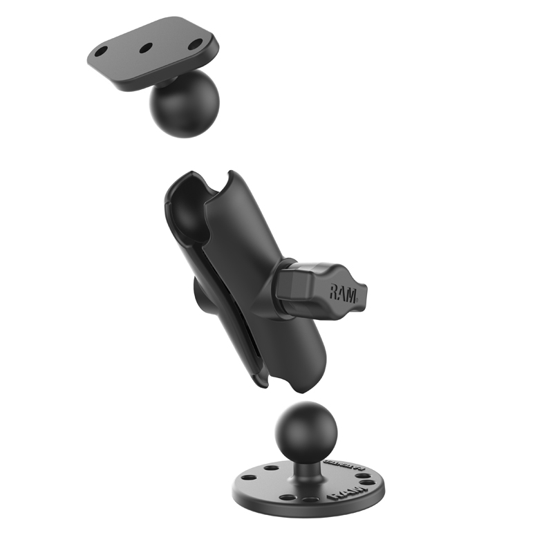 RAM-B-138U Ram Mount B-Arm aus Aluminium mit Diamond Base und Round Base 2