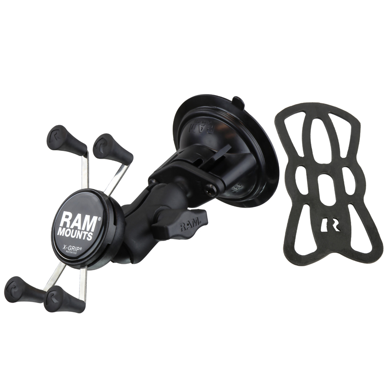 RAM-B-166-A-UN7U X-Grip für Smartphones mit Twist-Lock Saugnapfbasis (Universalhalterung) 2