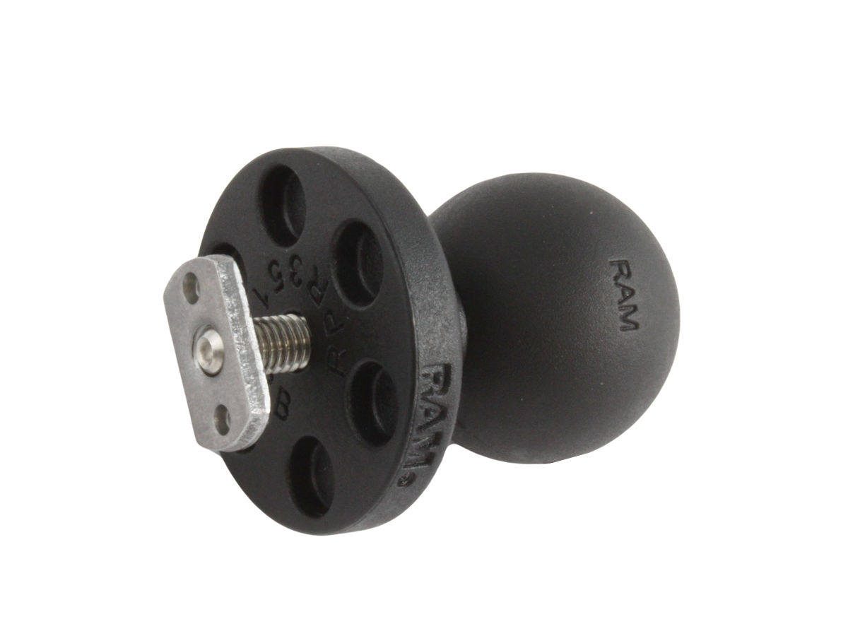 RAP-B-375U Track Ball B-Kugeladapter für Flachbildschirme mit Standard-T-Slot 1