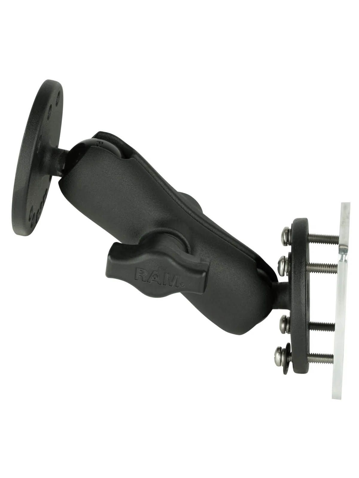 RAM-B-101U-225B2 Wandhalterset mit Gegenplatte und 2x Round Base 2