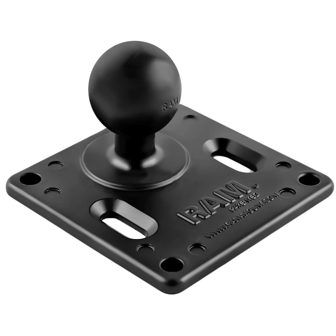 RAM-347U-B-2461 Halterset mit VESA-Platte 75x75 und rechteckiger AMPS-Basisplatte 8