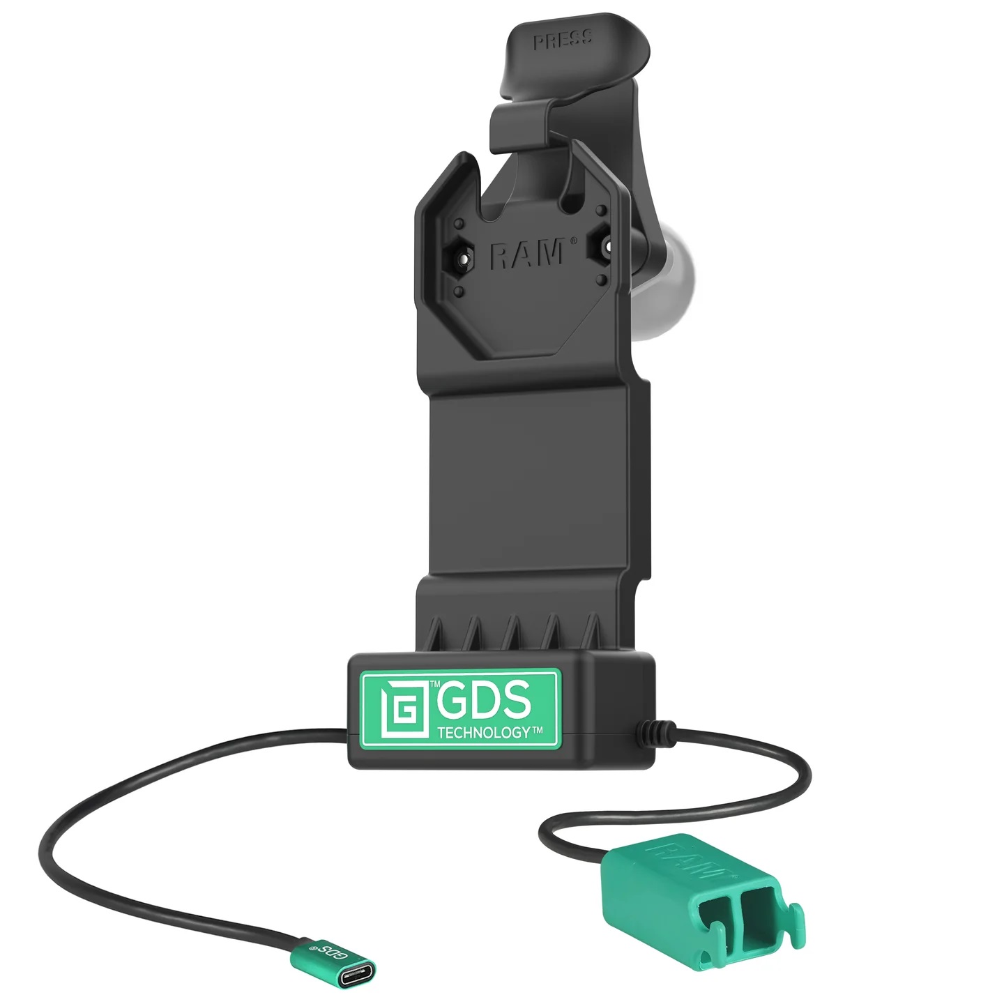 RAM-GDS-DOCK-U1CD2U GDS® Uni-Conn™-Dock Power USB-C & Dual Peripherie USB-A 0