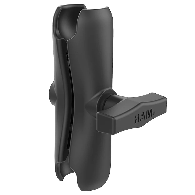 RAM-246-2461U Ram Mount C-Arm-Basisset mit zwei VESA-Platten 100x100 u. 75x75 aus Aluminium 2