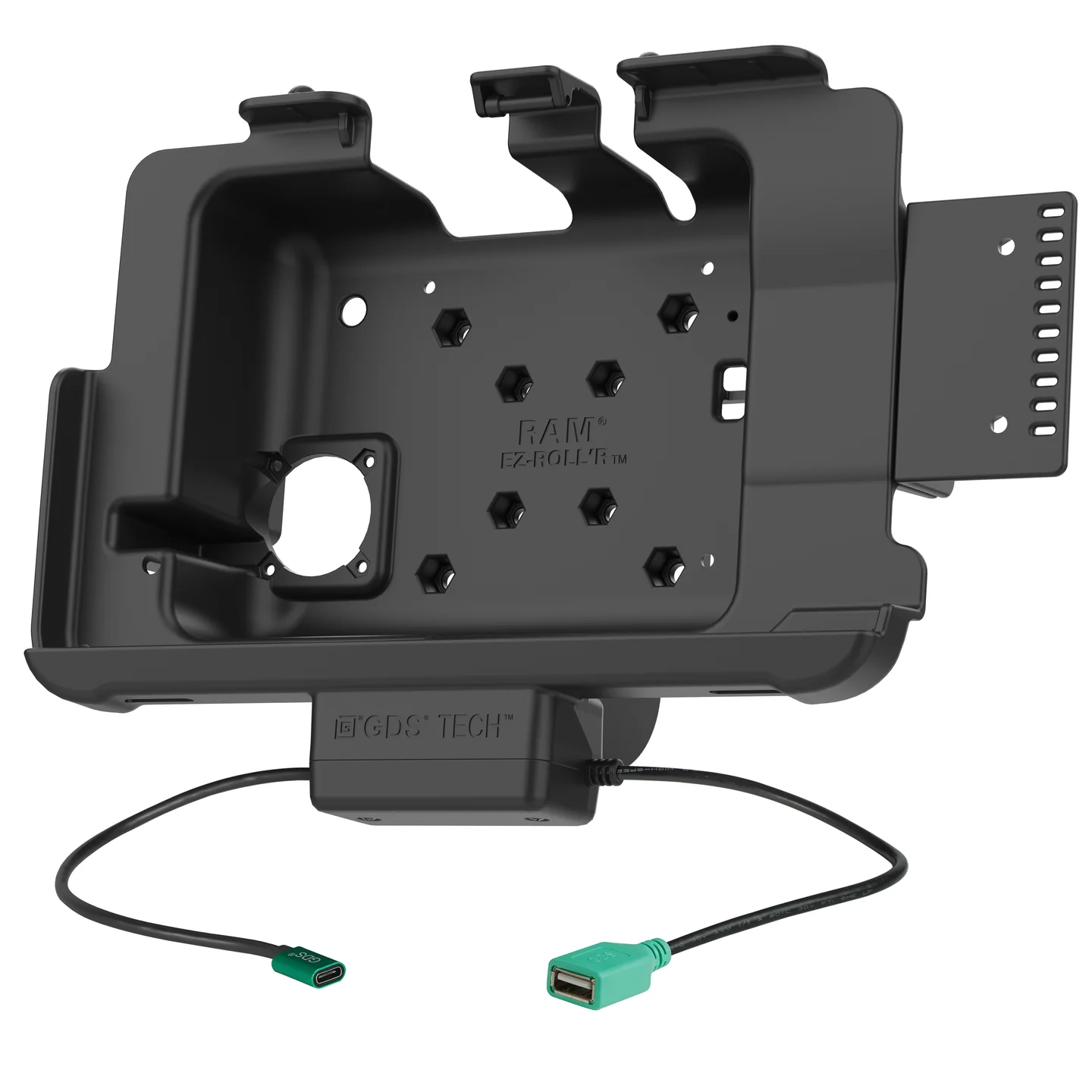 RAM-GDS-DOCK-ZE21PDU GDS Ladedock EZ-Roll'r für Zebra ET4x 10" Tablets in IntelliSkin (1xPeripherie) 1